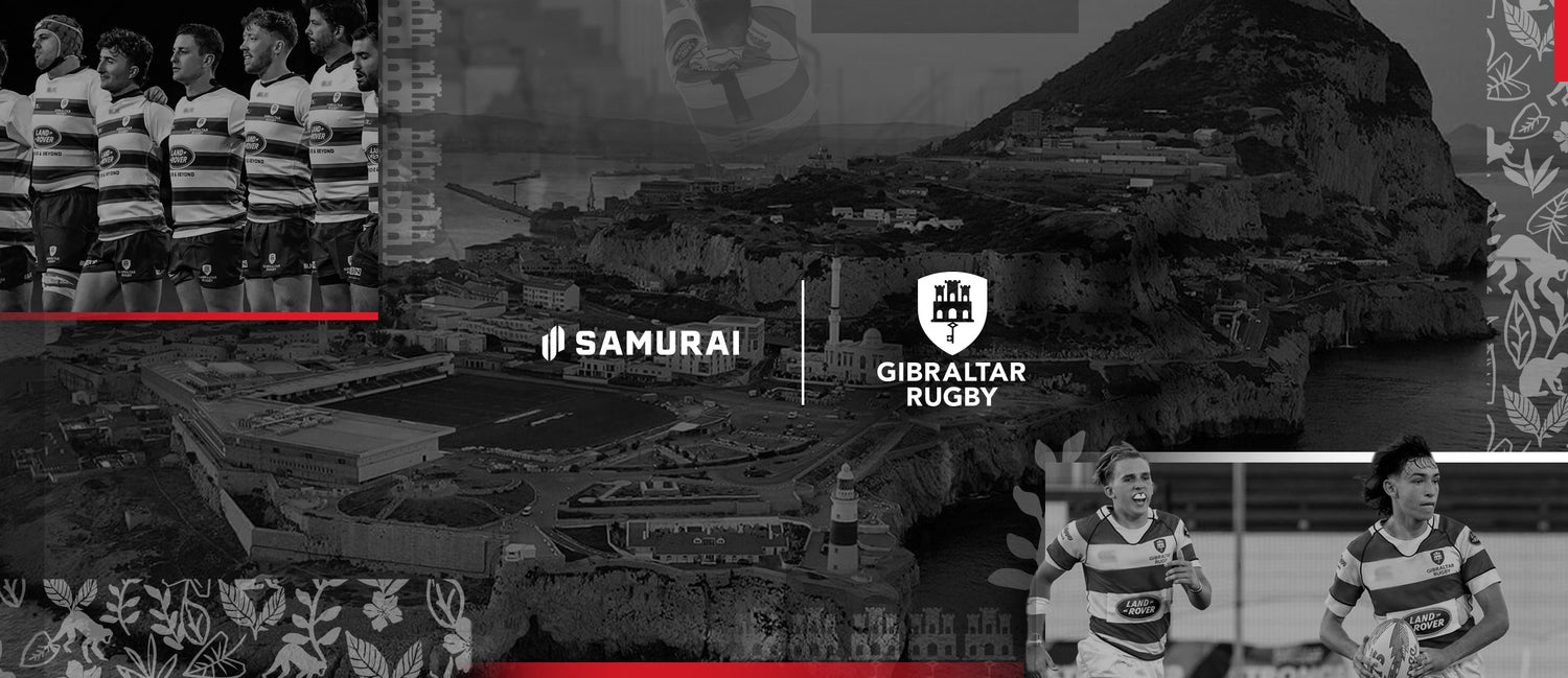 GIBRALTAR RUGBY FOOTBALL UNION PARTNER WITH SAMURAI