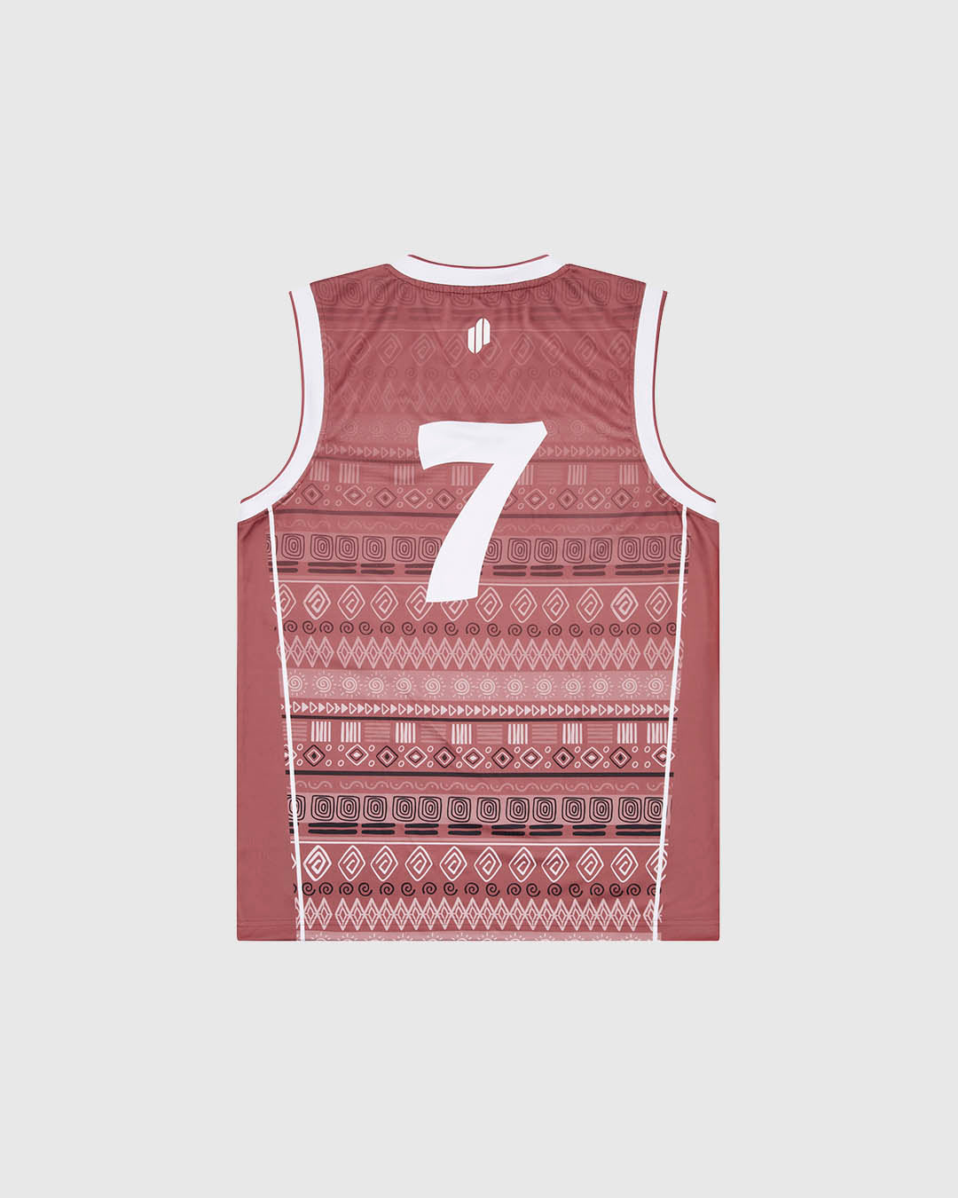 ED7:D1 - Mens Desert Basketball Vest - Clay Print