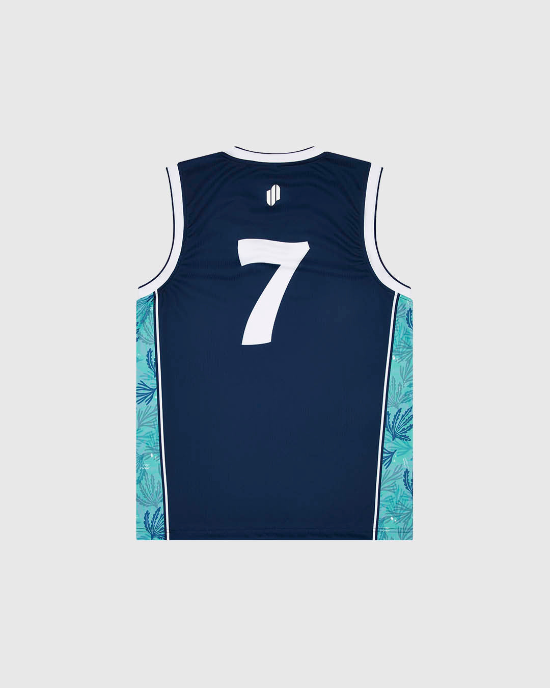 ED7:O1 - Mens Ocean Basketball Vest - Navy