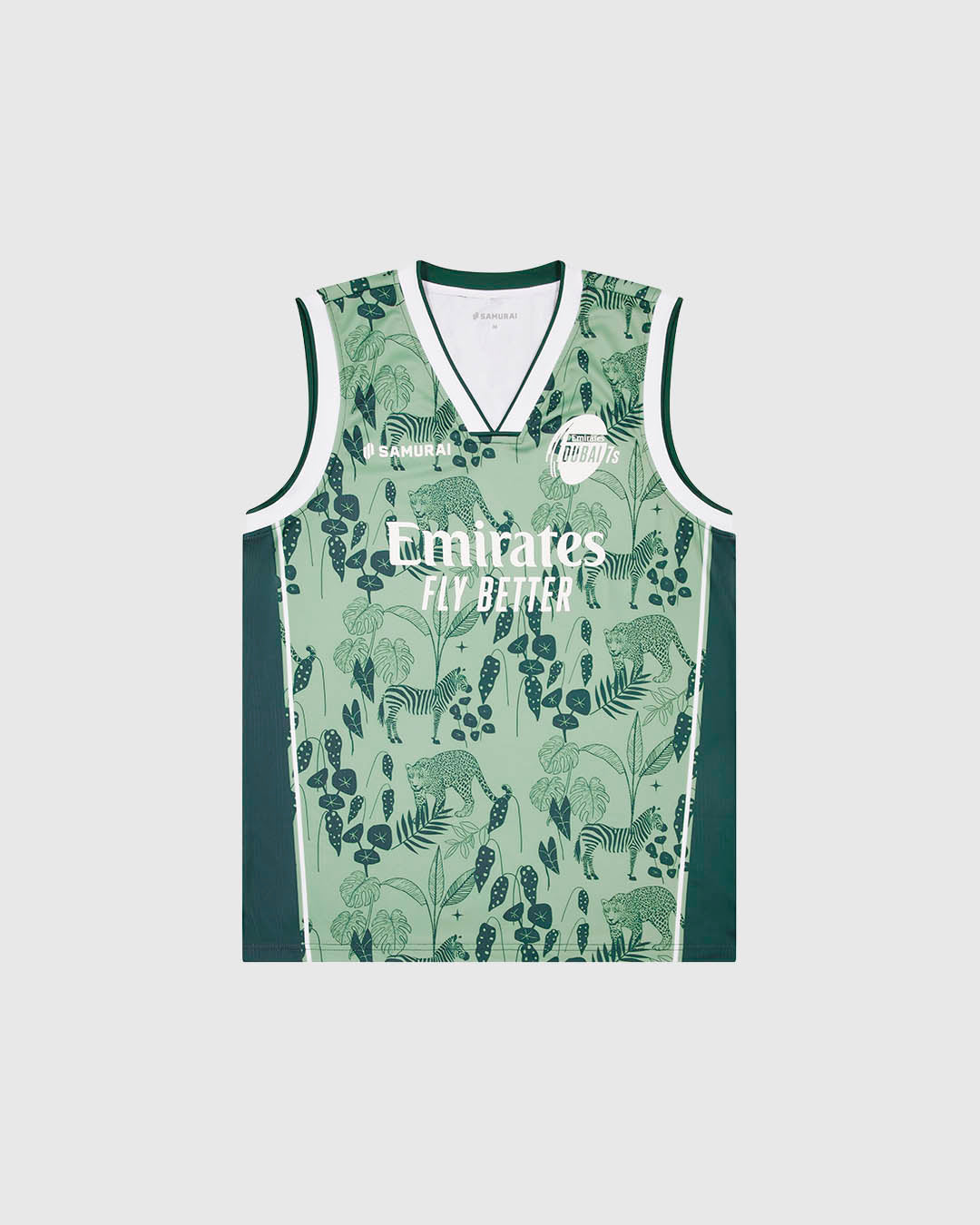 ED7:R1 - Mens Rainforest Basketball Vest - Green