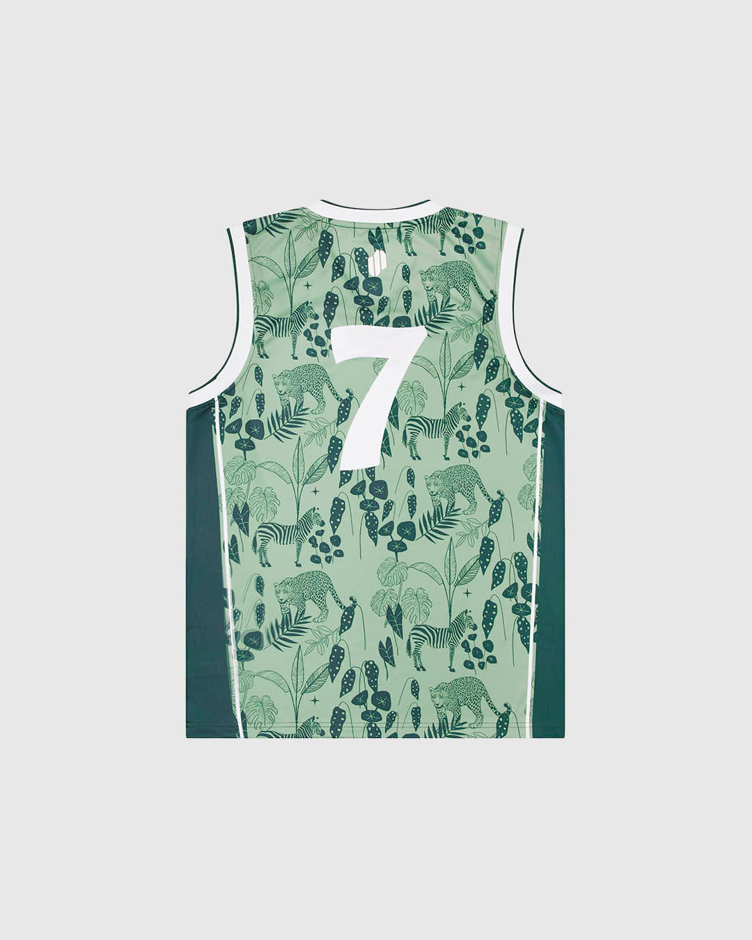 ED7:O2 - Womens Rainforest Basketball Vest - Green