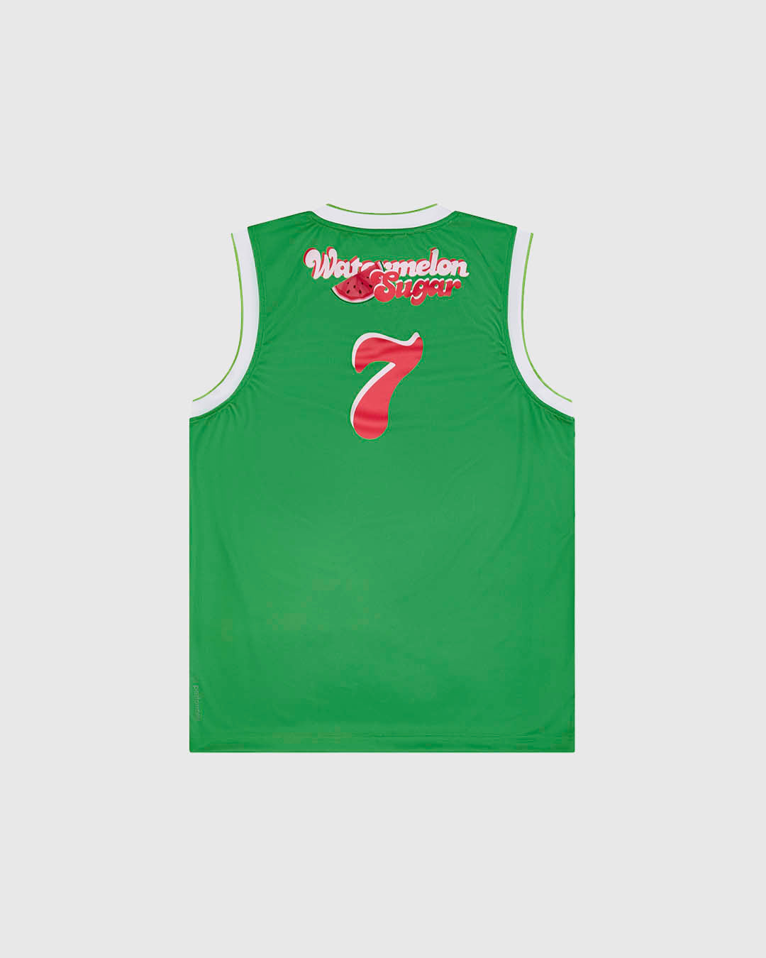 ED7:80 - Youth Watermelon Basketball Singlet - Green