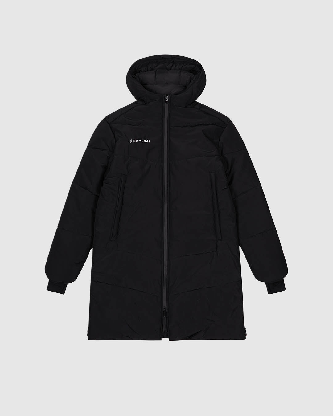 U:0206 - Longline Puffer - Black