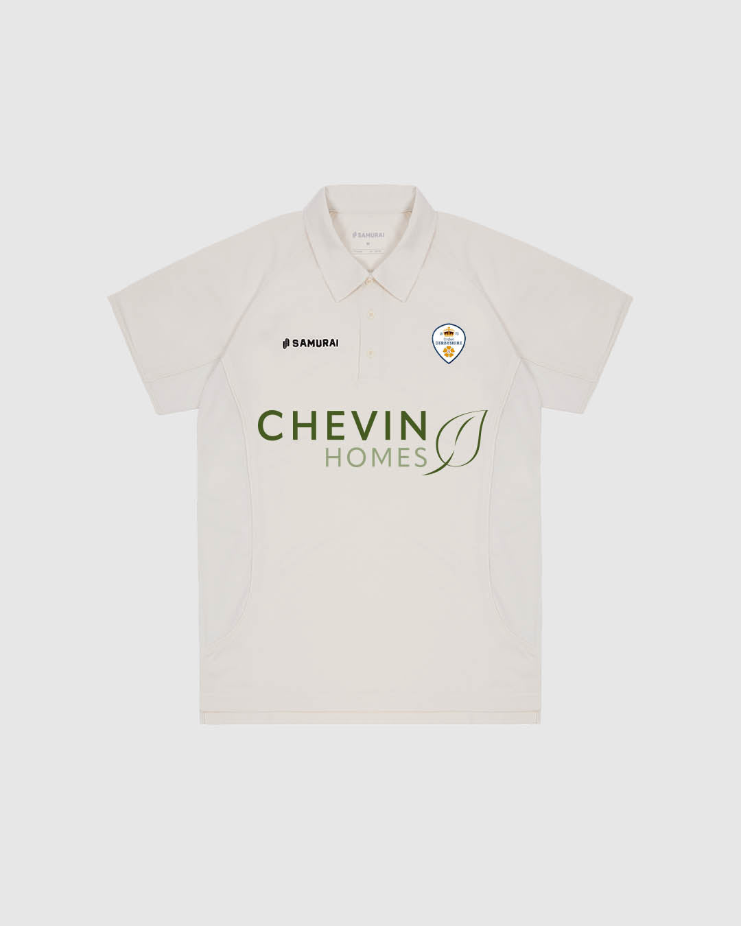 Derbyshire CCC - EP:0130 - Cricket Short Sleeve Shirt
