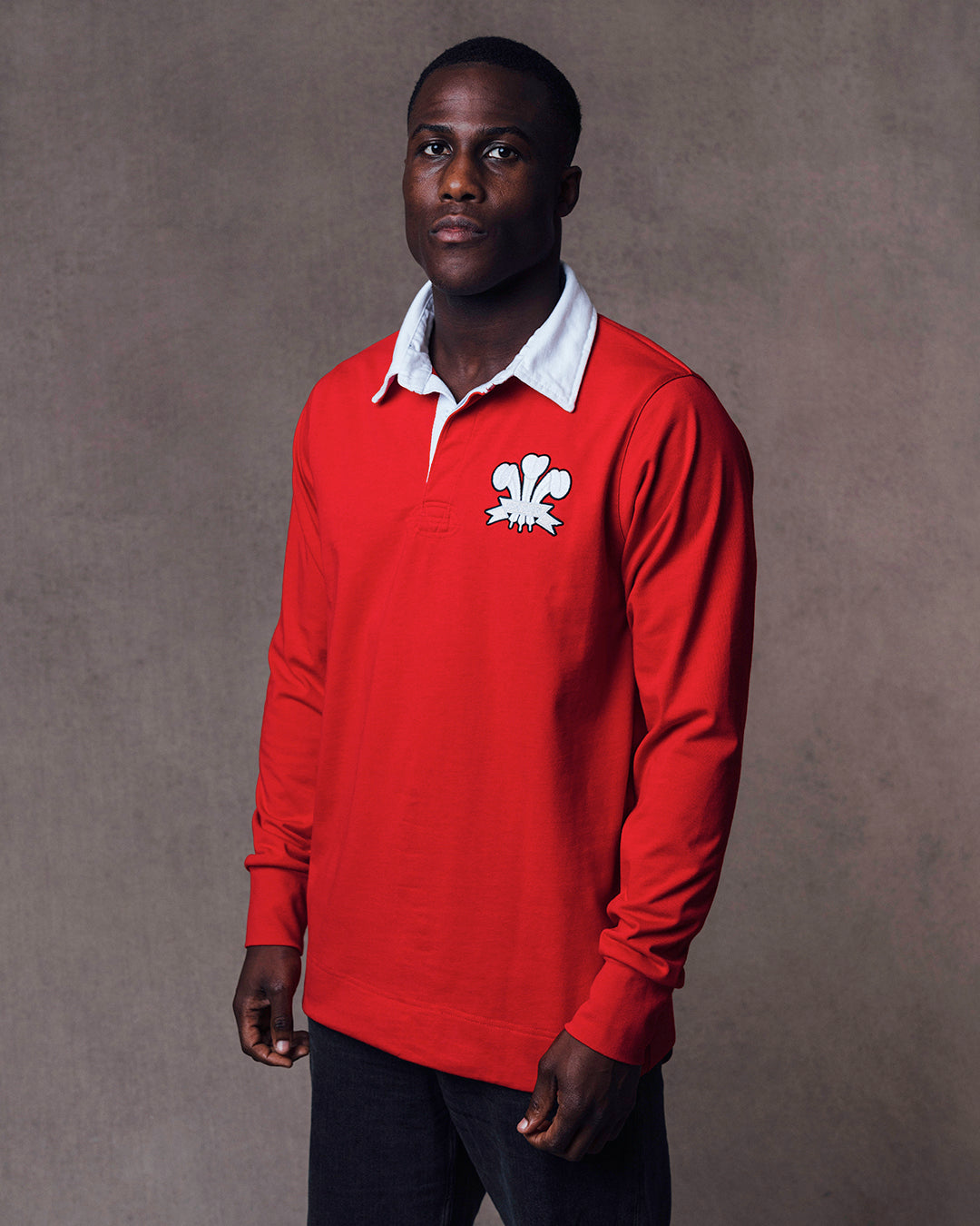 Long sleeve shop welsh rugby shirt