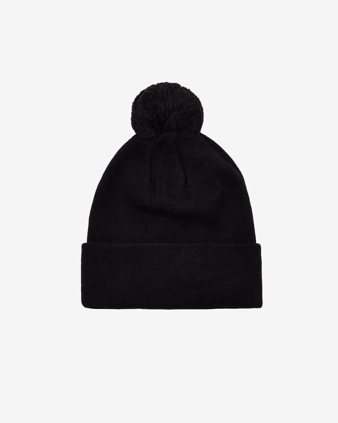 Black bobble deals hat