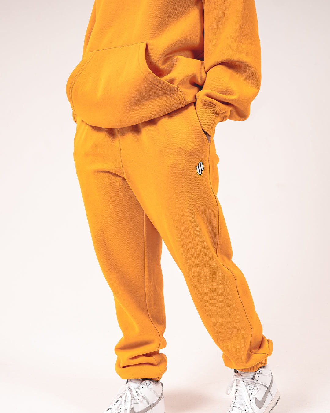 Champion sweatsuit mens sales yellow